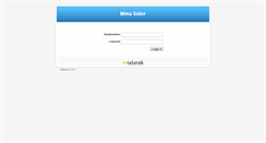 Desktop Screenshot of minasidor.teletek.se